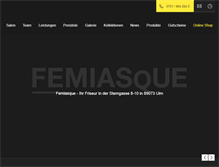 Tablet Screenshot of femiasque.com